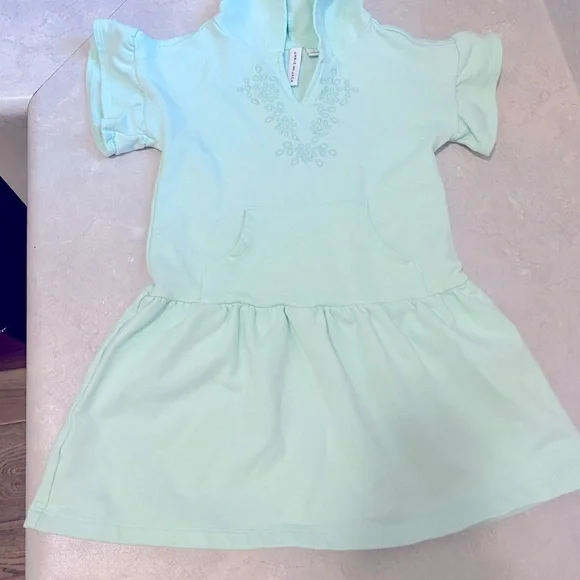 Janie and Jack | Dresses | Girls Size 4 Hooded Sweatshirt Dress | Poshmark